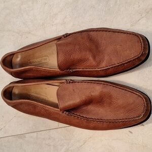 Brown men's Coach l shoes